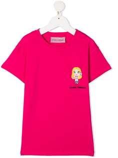 Chiara Ferragni Kids футболка с короткими рукавами и графичным принтом