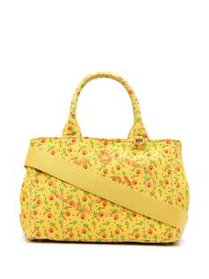 Prada Pre-Owned сумка-тоут с принтом