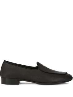 Giuseppe Zanotti лоферы с логотипом