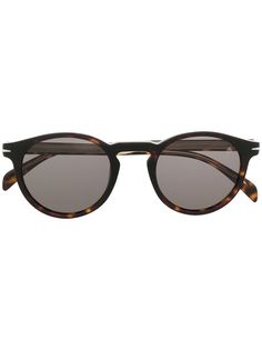 Eyewear by David Beckham солнцезащитные очки в круглой оправе черепаховой расцветки