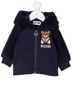 Moschino Kids худи Teddy на молнии