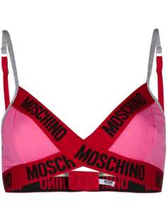 Moschino бюстгальтер с логотипом