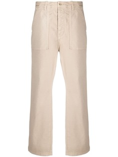 Ba&Sh прямые брюки с завышенной талией