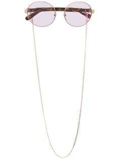 Marc Jacobs Eyewear солнцезащитные очки с цепочкой на шею