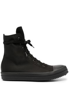 Rick Owens DRKSHDW высокие кеды на шнуровке