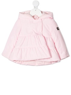 Il Gufo двубортный пуховик с расклешенным подолом