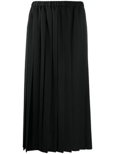 Junya Watanabe плиссированная юбка миди