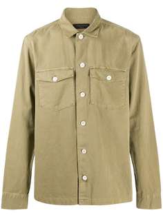 AllSaints рубашка карго с длинными рукавами
