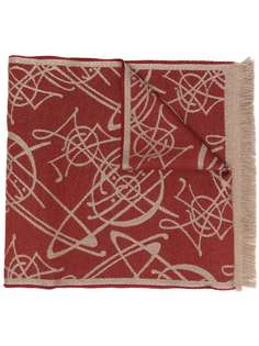 Vivienne Westwood шарф с узором Orb