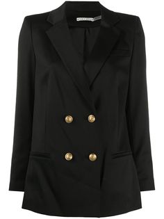 Alice+Olivia двубортный блейзер