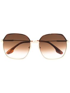 Victoria Beckham солнцезащитные очки Navigator в квадратной оправе