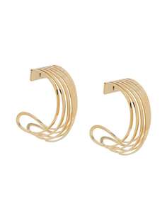 Y/Project массивные серьги-кольца