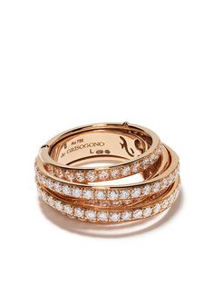 De Grisogono кольцо из розового золота с бриллиантами