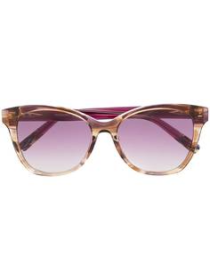 MISSONI EYEWEAR солнцезащитные очки в оправе кошачий глаз
