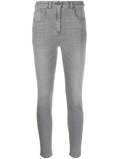 Elisabetta Franchi джинсы с нашивкой-логотипом