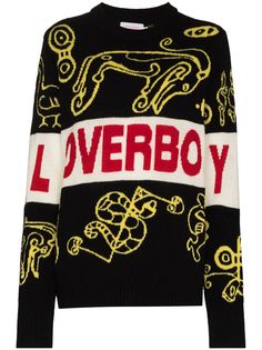 Charles Jeffrey Loverboy свитер с логотипом