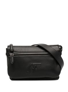 Salvatore Ferragamo поясная сумка с логотипом