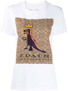 Coach футболка из коллаборации с Jean-Michel Basquiat