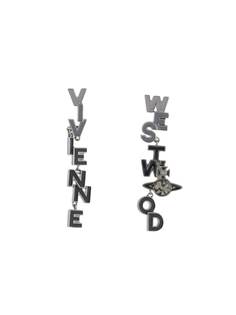Vivienne Westwood серьги-подвески с логотипом
