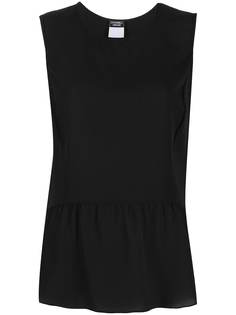 Chanel Pre-Owned присборенная блузка 2009-го года