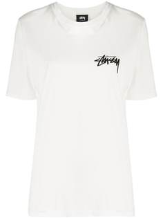 Stussy футболка с короткими рукавами и логотипом