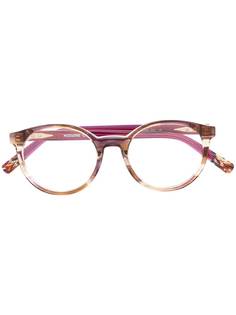 MISSONI EYEWEAR очки в круглой оправе