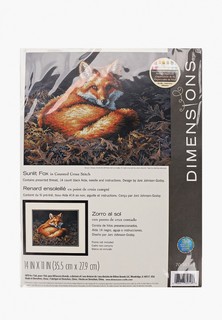 Набор для вышивания Dimensions "Лиса в лучах солнца", 35.5х27.9 см