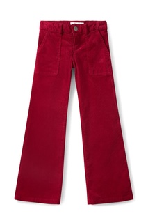 Малиновые брюки-клеш Effile Bonpoint
