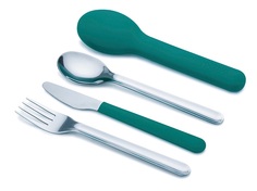 Набор столовых приборов goeat™ cutlery set (joseph joseph) зеленый 16x5x3 см.