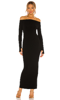 Макси платье off shoulder - Michael Costello