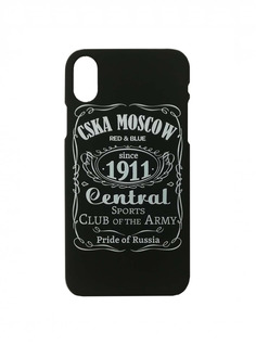 Клип-кейс для iPhone "CSKA MOSCOW 1911" cover, цвет чёрный (IPhone XS Max (10S Max)) ПФК ЦСКА