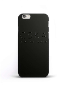 Клип-кейс для iPhone "CSKA GIRL IN BLACK" (IPhone 7Plus / 8Plus) ПФК ЦСКА