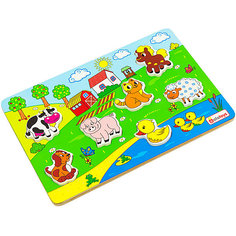 Рамка-вкладыш Alatoys Ферма, 8 элементов