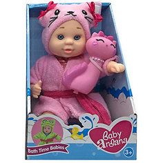 Кукла-пупс Abtoys Baby Ardana, с игрушкой кошечкой, 23 см