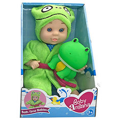 Кукла-пупс Abtoys Baby Ardana, с игрушкой лягушонком, 23 см