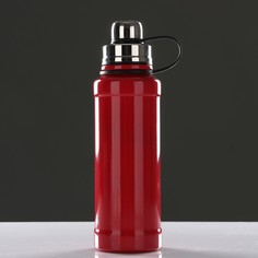 Термос с ситечком 800 мл, сохраняет тепло 8 ч, красный 8х28 см Tundra