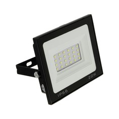 Прожектор светодиодный luazon lighting 20 вт, 1600 лм, 6500к, ip66, 220v