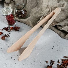 Щипцы кухонные деревянные Доброе дерево