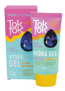 Domix, Крем-гель для лица, увлажняющий Hydra Gel Face Cream, 50 мл Tok Tok