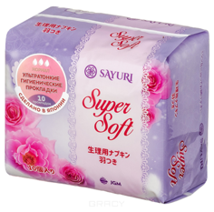 Domix, Гигиенические прокладки Super Soft, нормал, 10 шт Sayuri