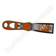 Шпатель kapriol гибкий 60 мм, закаленный, хромированный, ручка progrip 23164