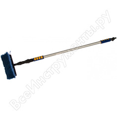 Щетка 25 см на шланг с телескопической ручкой 300см kraft kt 830047