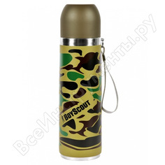 Термос c металлической колбой boyscout 0,5 л, нержавеющая сталь / 12 61070