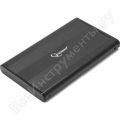 Внешний корпус gembird 2.5" usb 2.0 sata металл черный ee2-u2s-5