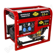 Дизельный генератор dde ddg6000e