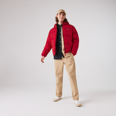 Мужской короткий легкий водостойкий пуховик Lacoste