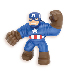 Тянущаяся игрушка-фигурка GooJitZu Капитан Америка 12 см