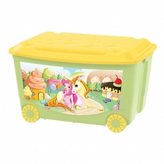 Ящик для игрушек Бытпласт с апликацией