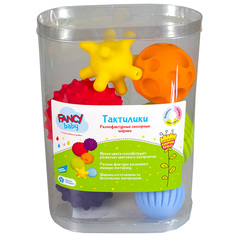 Развивающая игрушка Fancy Baby Тактилики, разноцветный