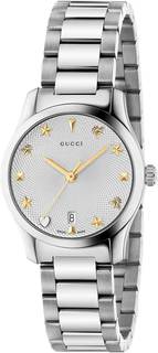 Швейцарские женские часы в коллекции G-Timeless Женские часы Gucci YA126572A